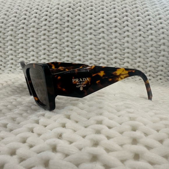 Prada Sunglasses PR 08YS Havana Honey Brown - Picture 3 of 5